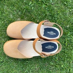 Swedish Hasbeens Clog w/Strap